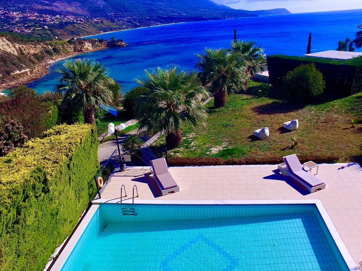ארגוסטולי Seaside Villa Kefaloniaprivatevillas מראה חיצוני תמונה