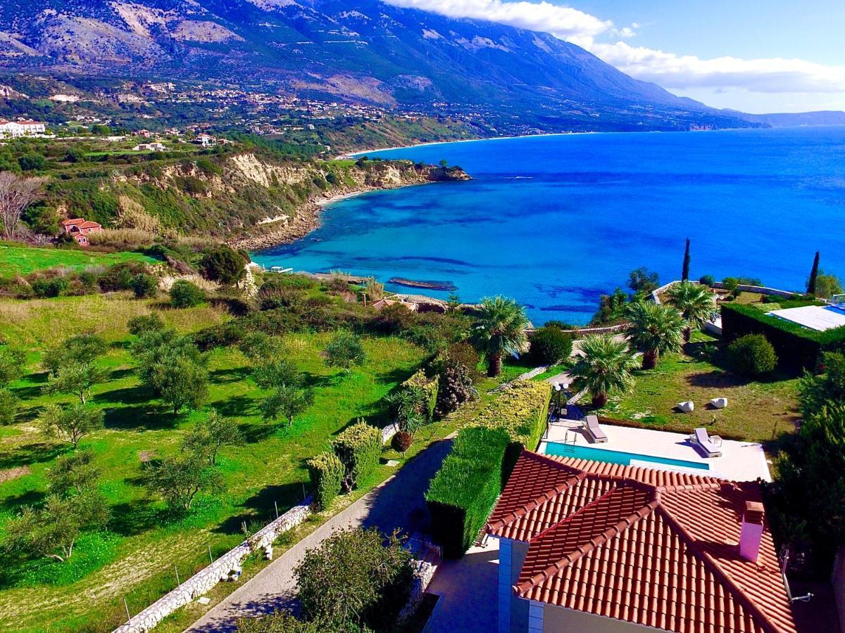ארגוסטולי Seaside Villa Kefaloniaprivatevillas מראה חיצוני תמונה