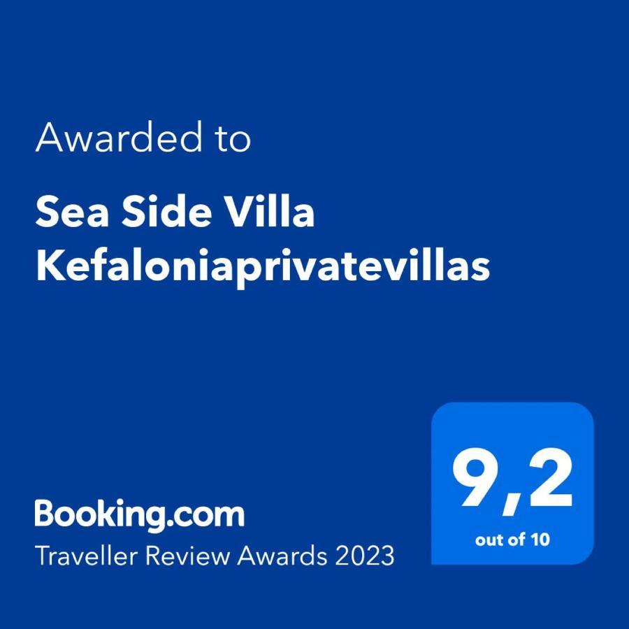 ארגוסטולי Seaside Villa Kefaloniaprivatevillas מראה חיצוני תמונה